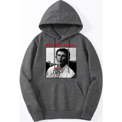 Hip Hop Men Hoodies TV Show New Streetwear Stranger Things No Cherry No Deal Fitness Cool Hooded Tops