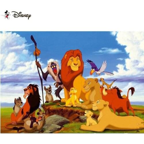 Disney Art 5D Diy Diamond Painting "Cartoon lion king" Diamond Pictures Cross Stitch 3D Rhinestone Embroidery Decor A30906