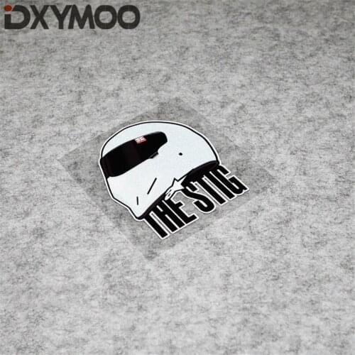 Car Styling Decals Waterproof Decorate Motorcycle Bike Laptop Sticker Bumpers for DRIVER THE STIG