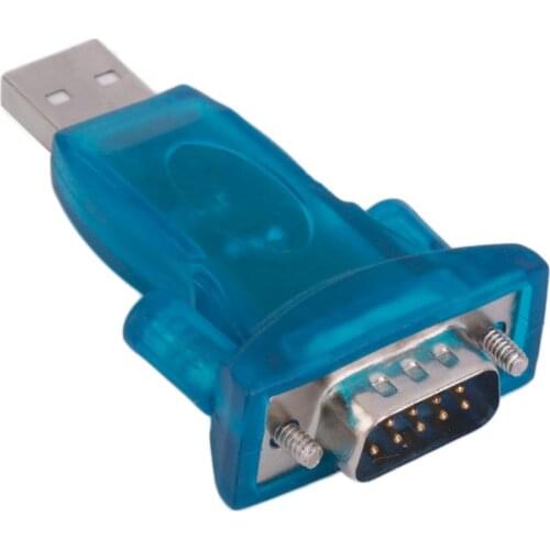 New USB 2.0 to RS232 Chipset CH340 Serial Converter 9 Pin Adapter for Win7/8 In stock