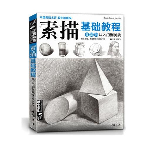 Zero-based self-study introductory tutorials drawing pencil sketch books for adults