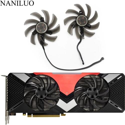 Original for PALIT GeForce RTX 2080 Dual Graphics Video card cooling fan RTX2080 GA91S2U DC12V 0.40A