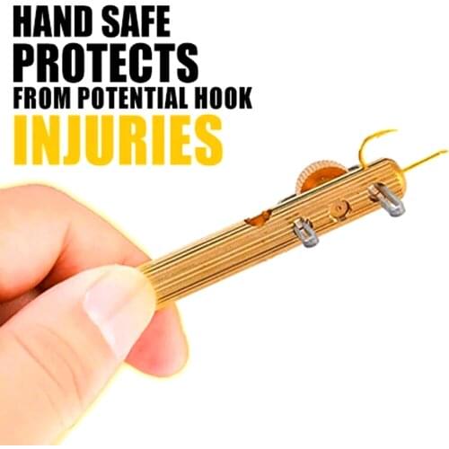 Practical Knot Line Tying Knotting Tool Manual Portable Fast Fishing Supplies Accessories LBE