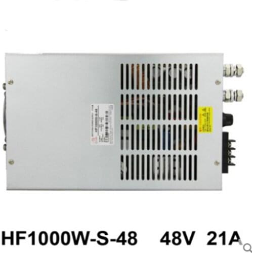 Produce HF1000W-S-48 Transformer AC 220V to DC48V 21A single output high Power Switching Power supply