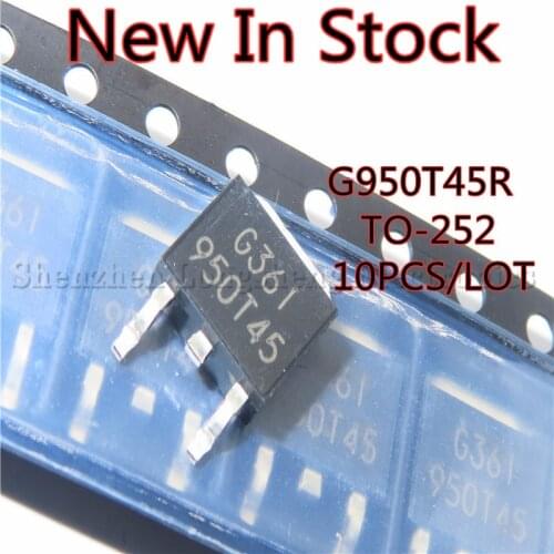 10PCS/LOT NEW 950T45 G950T45R TO-252 Voltage regulator 2.5V