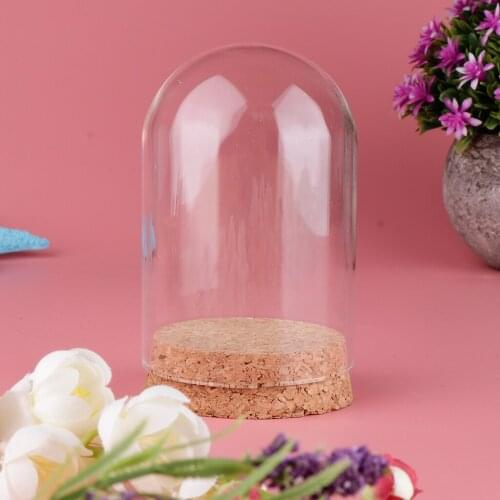 10Pcs Ball Shaped Glass Dry Flower Display Terrarium with Base Tabletop Landscrape Decoration Xmas Gift