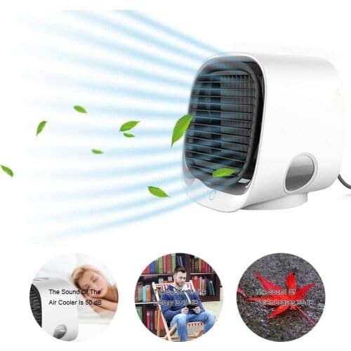 Humidifier purifier Portable Air Cooler Smart ventilador Home Room Office 3 Speeds Desktop Quiet Cooling Fan Air Conditioning