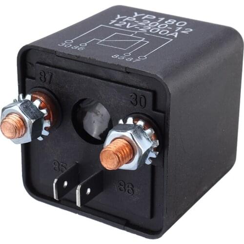 1pc YP180-200 High Current Car Relay 12V 200A Continuous Type For Truck Motor Automotive Relays Repair Tool
