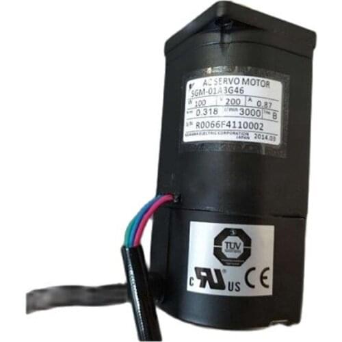 Yaskawa SGM-01A3G46 Servo Motor Used In Good Condtion