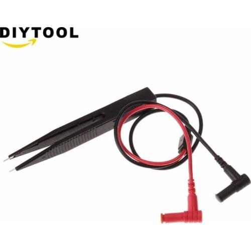 SMD Inductor Test Clip Probe Tweezers for Resistor Multimeter Capacitor Meter Clip probe for SMD components
