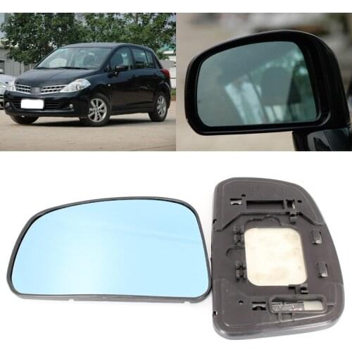Reversing mirror lens white glass for TIIDA mirrors with heating Car accessories