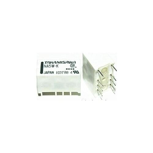 10pcs/lot Free shipping 100% new original authentic Relays imported relay NA5W-K 5V / 8 feet / relay