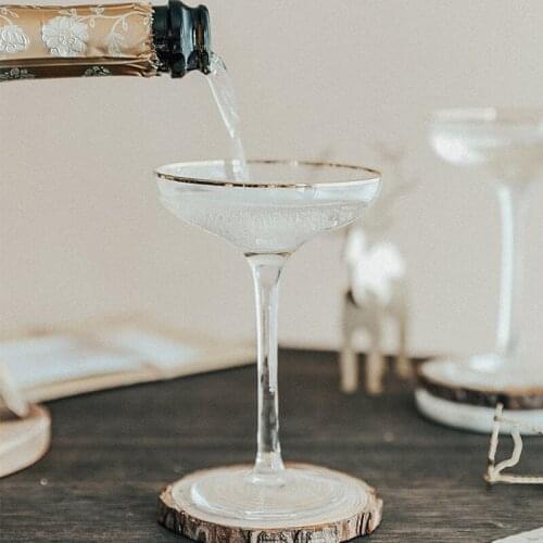 140ml Creative Crystal Cocktail Glass Cup Phnom Penh Transparent White Wine Dessert Champagne Glass Goblet KTV Bar Party Wedding