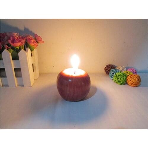 1Pcs Apple Shape Scented Candles For Party Festival Wedding Home Gift Decoration