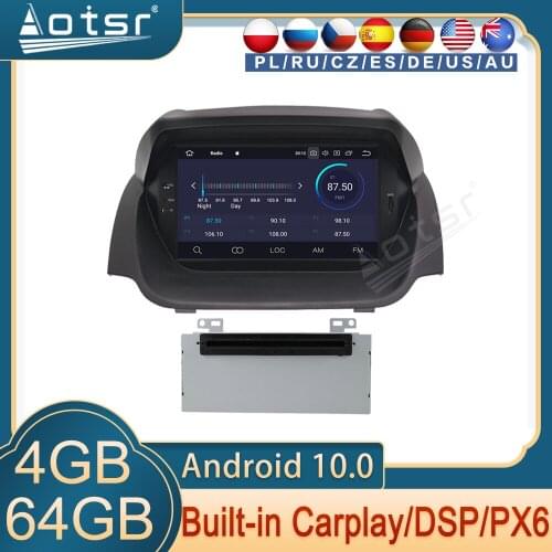 Car Multimedia Player For Ford Fiesta MK7 Android Radio Screen 2013 2014 2015 2016 GPS Navigation Stereo Head Unit Touch Screen