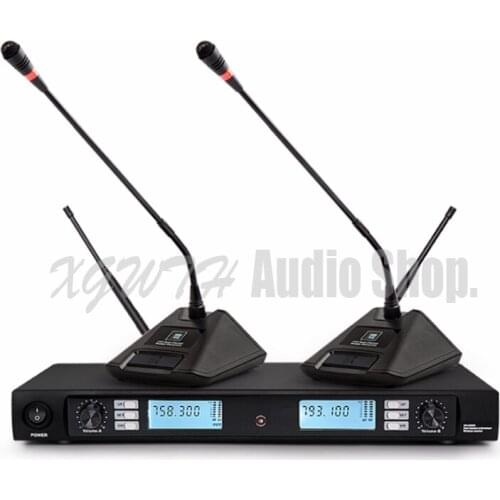 One To Two Wireless Microphone UHF Adjustable Frequency Handheld Waist Pocket Lavalier Waist Pocket Headset Headset Microphone