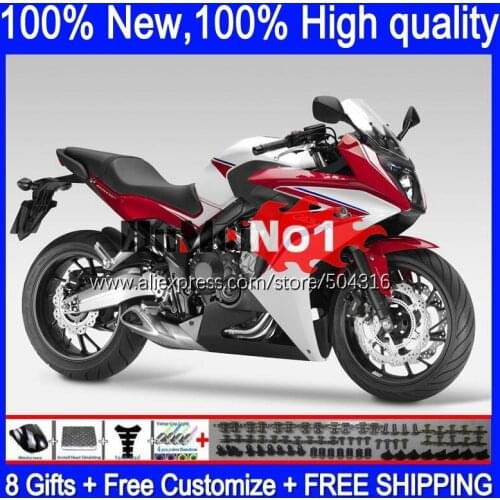 CBR650F For HONDA CBR650 CBR 650 F 109MC.15 CBR 650F 2011 2012 2013 2014 2015 2016 white red hot CBR-650F 11 12 13 14 15 Fairing