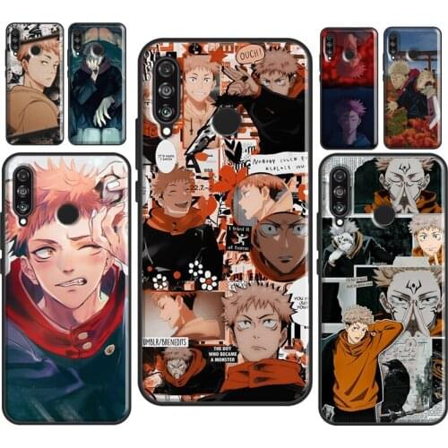 Itadori Yuji Jujutsu Kaisen Case For Huawei P40 Lite P20 P30 Mate 20 Pro Soft Cover For Huawei P Smart 2021 Z 2019