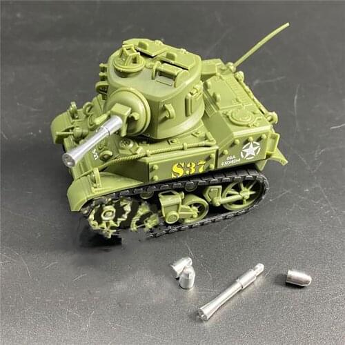 DIY Metal Barrel Shell Kit for Meng WWT-012 Q version M5 Stuart Tank Model Upgrade Part