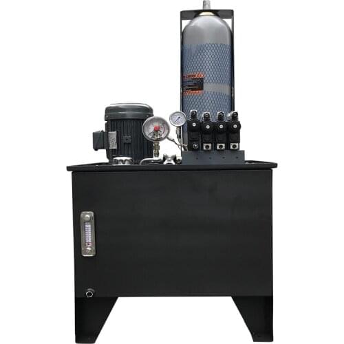 Hydraulic Station Assembly Hydraulic System High Pressure Hydraulic Pump Station 0.75KW + VP20 Small Hydraulic Station with Oil