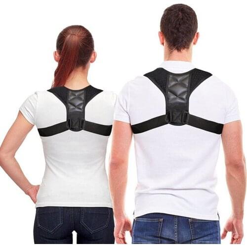 Posture Corrector Adjustable Back Shoulder Support Correction Belt for Adult Kids Clavicle Spine Back Shoulder Lumbar