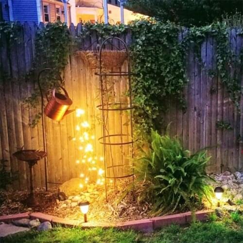 Shower Lamp Decorative Lights Garden Durable Iron With/without Stand Garden Shower Lamp Landscape Lamp Outdoor Super Bright