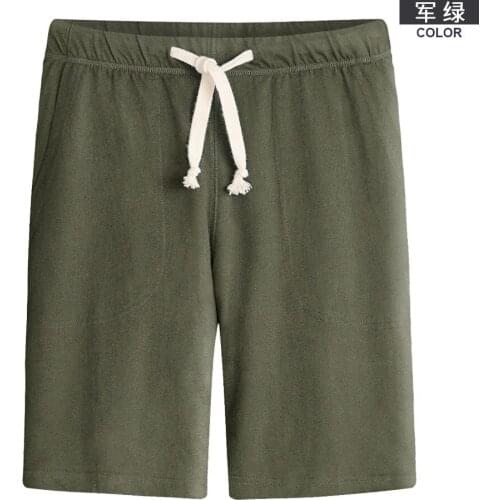 Summer Style 2019 Outdoor Water Sport 100% cotton Loose Drawstring Surfing Beach Shorts Men Anti-Sweat short trousers