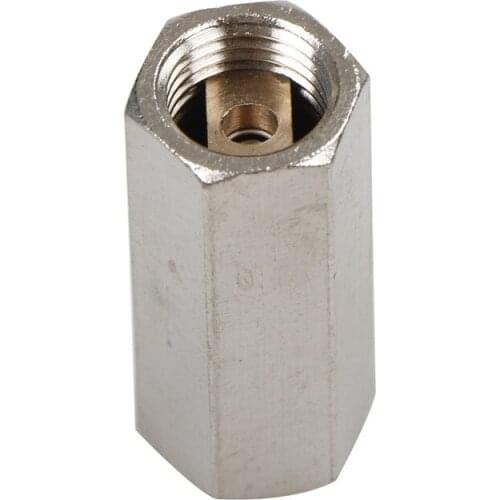 Hot Brass 1/4'' Threaded BSPP Female Full Port One Way Air Check Gas Oil Water Valve
