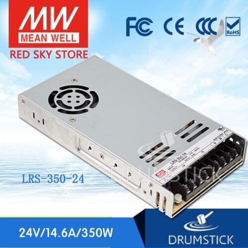 Steady MEAN WELL LRS-350-24 24V 14.6A LRS-350 350.4W Single Output Switching Power Supply