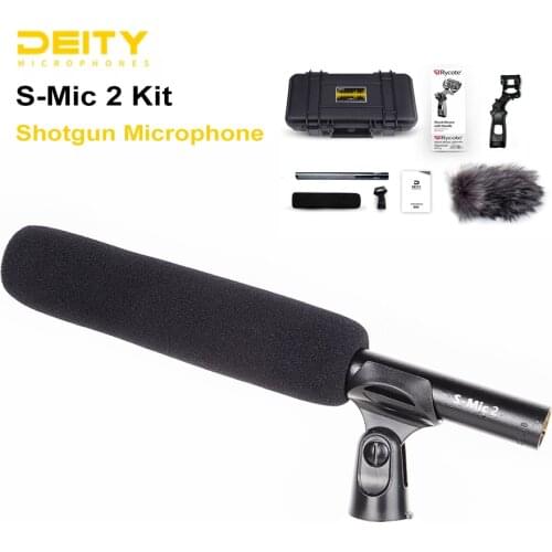 Deity Microphone S-Mic 2 Kit Video Low-noise Directional Microphone Professional Mic Recording Studio Condenser Microphone