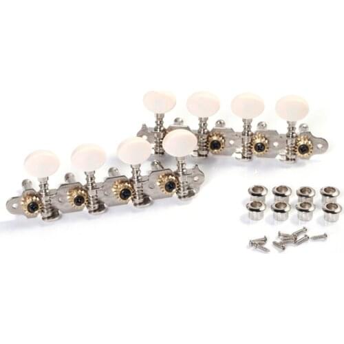 NEW-Mandolin String Tuning Pegs Machine Heads String Tuning L+R Pegs for Mandolin Instruments Accessory Part