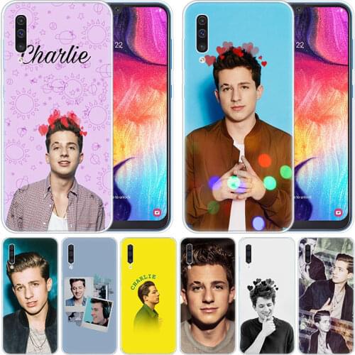 Luxury Soft Silicone Case Singer charlie puth for Samsung Galaxy A50 A70 A80 A40 A30 A20 A10 A20E A2 CORE A9 A8 A7 A6 Plus 2018