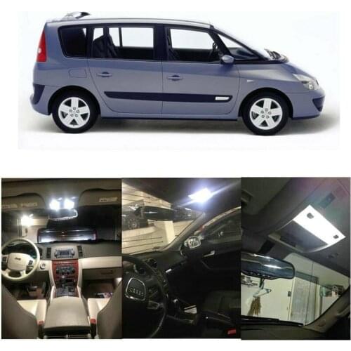 LED Interior Car Lights For Renault espace 5 jr minivan mk3 je0 mk4 jk01 kadjar ha hl car accessories lamp bulb error free