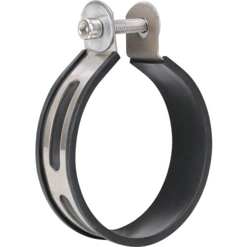 Universal 100mm Motorcycle Muffler Clamps Exhaust Tube Ring Motorcycle Silencer Pipe Hanger Mount Bracket Accessories