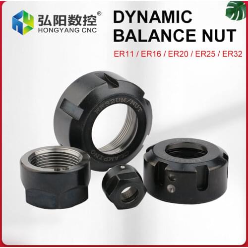 ER11 ER16 ER20 ER25 ER32 CNC milling cutter high precision dynamic balance screw for CNC lathe milling chuck