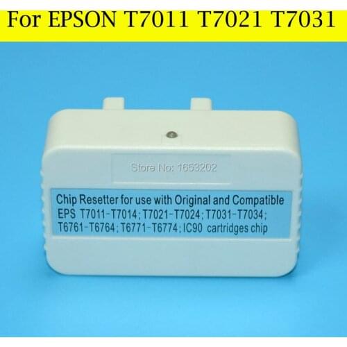 1 PC Chip Resetter For Epson T7011 T7021 T7031 For EPSON WorkForce Pro WP-4015DN WP-4025DN WP-4095DN WP-4525DNF Printer
