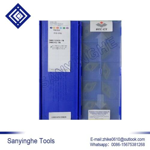 Free shipping high quality 10pcs/lots YBC252 DNMG150604-PM cnc carbide turning inserts