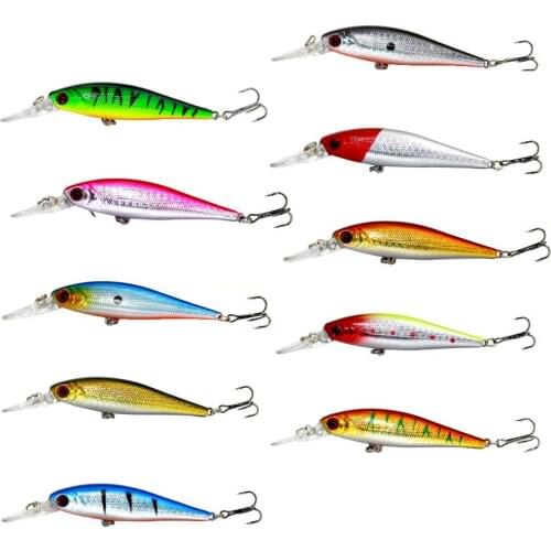 11cm Fishing Lure 13g/90mm 19g/110mm 39g/130mm 5PCS/Lot Fishing Lure Hard Bait Sharp Hooks for Outdoor Sea Fishing Accessories