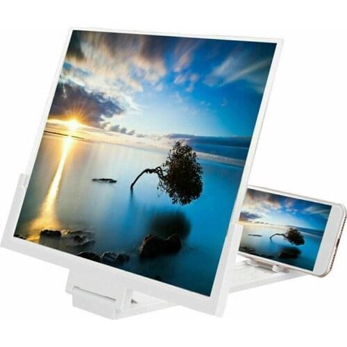 14 Inches 3D HD Phone Screen Movie Video Amplifier Holder Enlarger Screen Smart Phones Magnifying Bracket