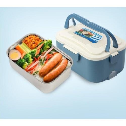 Car Electric Lunch Boxes Outdoor Traveling Meal Heater Truck Lunchbox Food Storage Container Box Dinnerware Gift