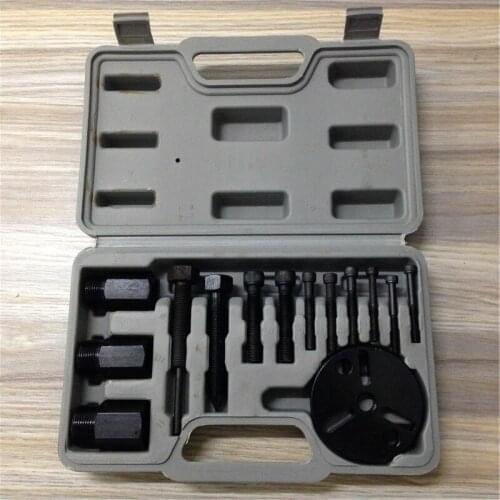 Automotive air conditioning compressor repair disassembly clutch suction chip dedicated suction head tool magnetization