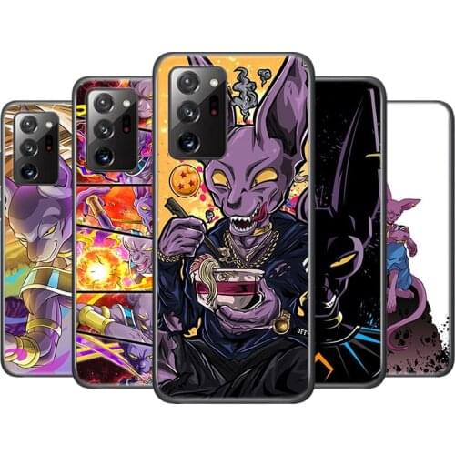 Anime Beerus Bad For Samsung Galaxy A01 A11 A12 A21 A21S A31 A41 A42 A51 A71 A32 A52 A72 A02S UW Phone Case