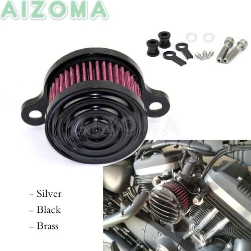 For Harley Sportster 883/1200 XL Motorcycle Air Filter Cleaner Kit For Sportster All 2004-2018 Forty-Eight Custom Seventy-Two