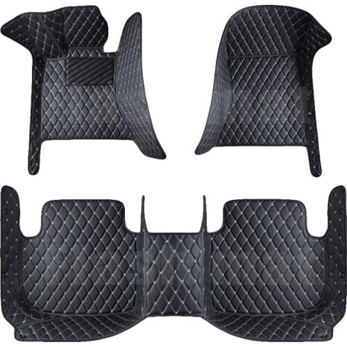 High Quality Leather Car Floor Mats for Mercedes E-CLASS W210 W212 W213 C207 C238 Convertible A207 A238 T-Model Car Accessories