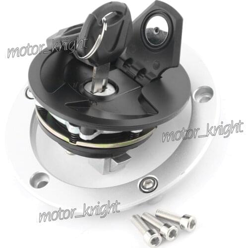 Motorcycle Fuel Gas Tank Cap Petrol Cover Lock + 2pcs Keys For Kawasaki ZX1400 ZZR1400 VERSYS 650 KLE650 KLZ1000 VERSYS1000