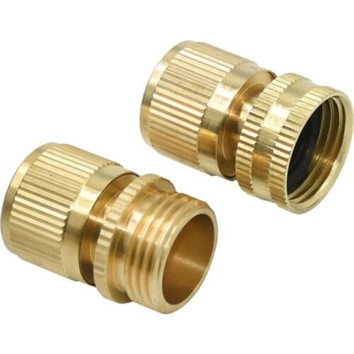 Car Wash water gun tap Brass Female 3/4 Quick Connector Garden Irrigation Connector Pure copper Adapter 1pcs