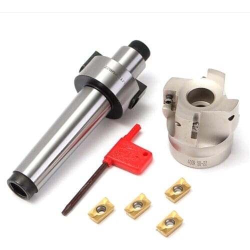 MT2-FMB22-M10 & 400R 50-22 cutter head & 10pcs APMT1604 blade set for machine tool accessories