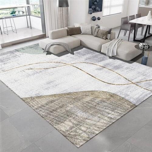 Nordic luxury large area carpet living room coffee table mat bedroom carpet simple modern European mat can be customized