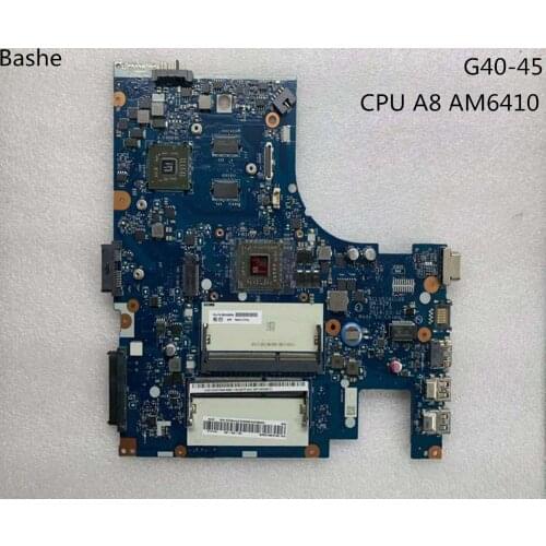 New! Free shipping NM-A281 G40 - 45 laptop motherboard motherboard for Lenovo (for Intel CPU A8-6410) tested 100