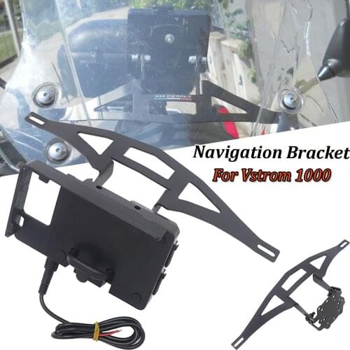 New For Suzuki Vstrom 1000 Mobile Phone GPS Board Bracket Mobile Phone Stand 2014-2017 2016 2015